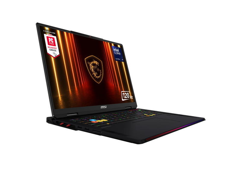 MSI - 18" GeForce RTX 5080 Laptop GPU - Intel Core Ultra 9 285HX  - 64GB DDR5