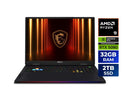 MSI Raider - 18" GeForce RTX 5080 Laptop GPU - AMD Ryzen 9 9955HX3D  - 32GB DDR5