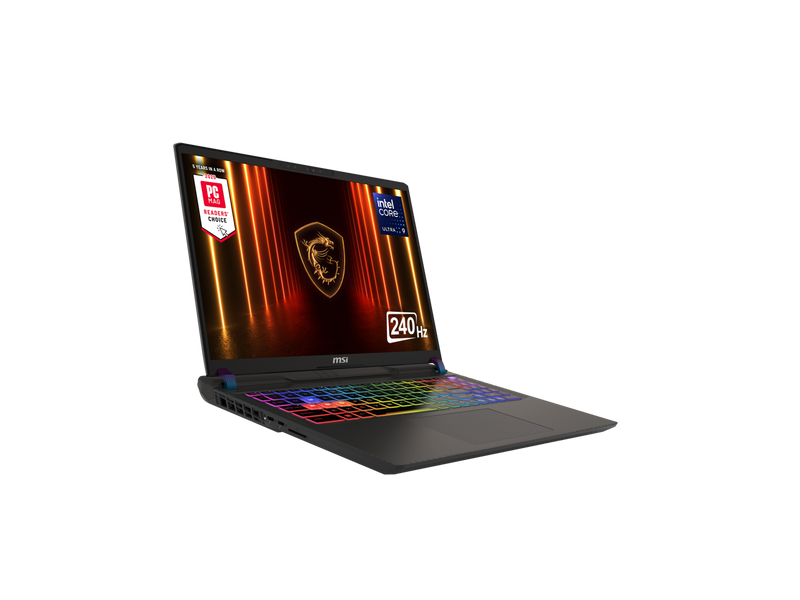 MSI Vector - LCD 16" QHD+ GeForce RTX 5080 Laptop GPU - Intel Core Ultra 9 275HX