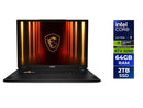MSI Stealth - 18" GeForce RTX 5090 Laptop GPU - Intel Core Ultra 9 275HX  - 64GB