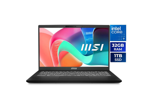 MSI Modern 15 H 15.6" Touch Screen Laptop Intel Core 9 270H 32GB RAM1 TB NVMe