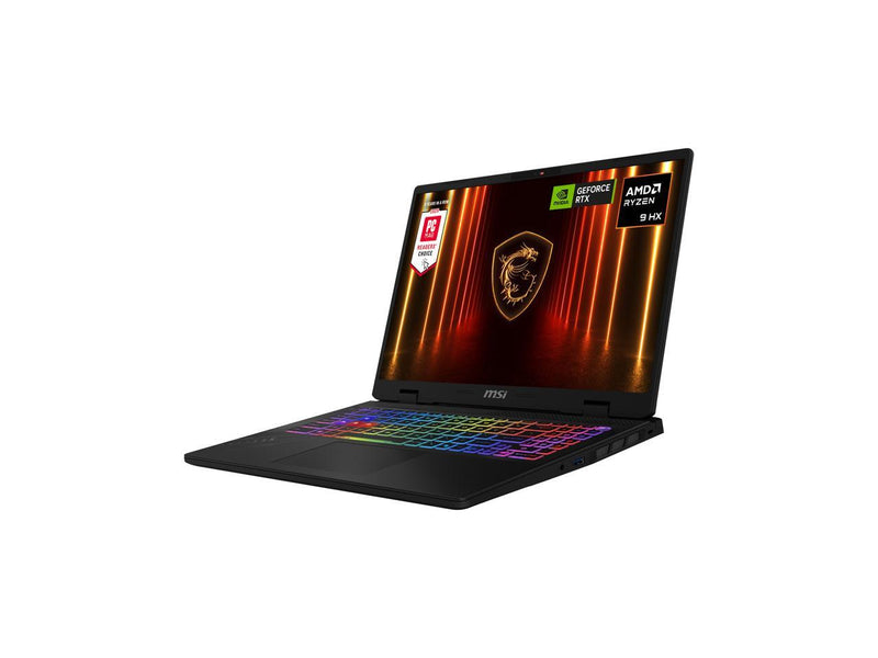 MSI CROSSHAIR A16 16" QHD+ 240Hz AMD® Ryzen™ 9-8940HX RTX 5060 32GBDR5 1TB NVMe