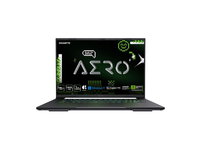 GIGABYTE AERO X16; Copilot+ PC - 165Hz 2560x1600 WQXGA - NVIDIA GeForce RTX 5050