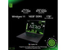 GIGABYTE AERO X16; Copilot+ PC - 165Hz 2560x1600 WQXGA - NVIDIA GeForce RTX 5050