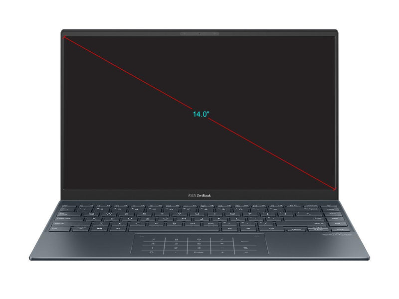 ASUS Laptop ZenBook 14 Intel Core i7 11th Gen 1165G7 (2.80GHz) 8 GB LPDDR4X