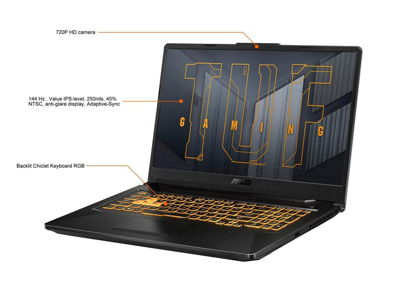 ASUS TUF Gaming F17 Gaming Laptop, 17.3 144Hz Full HD IPS-Type, Intel