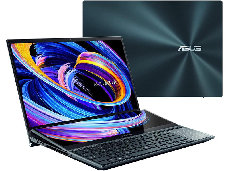 ASUS ZenBook Pro Duo 15.6" OLED 4K Touchscreen Intel Core i9 12th Gen 12900H