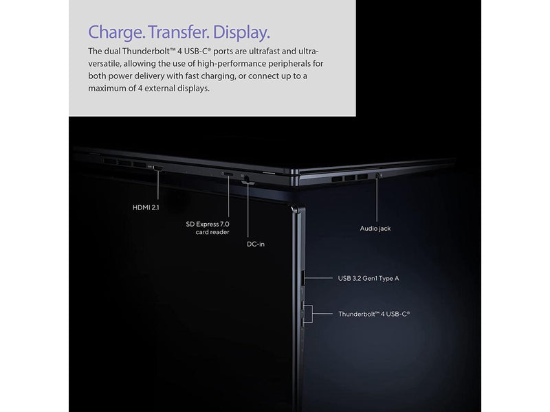ASUS ZenBook Pro 14 Duo OLED 14.5" 2.8K OLED Touch, 120Hz Refresh Rate,