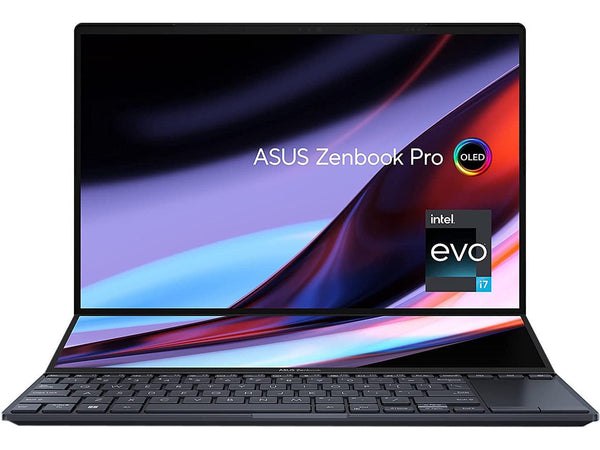 ASUS ZenBook Pro 14 Duo OLED 14.5" 2.8K OLED Touch, 120Hz Refresh Rate,