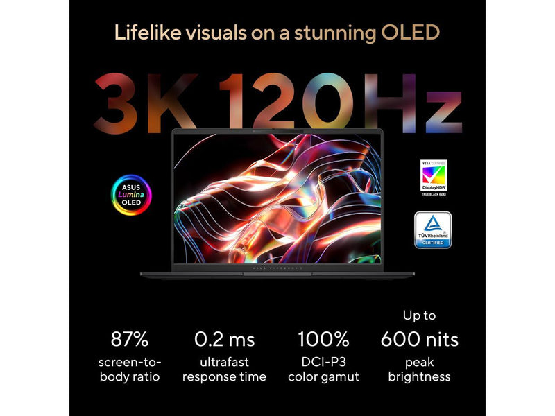 ASUS Vivobook S 14" Copilot+ PC Laptop AMD Ryzen AI 9 365  24 GB LPDDR5X Memory