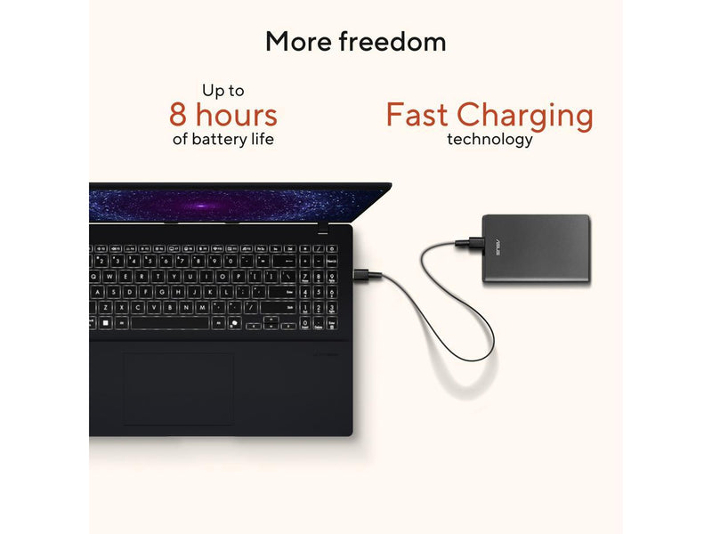 ASUS VivoBook 16" Copilot+ PC Laptop AMD Ryzen AI 5 340 16GB Memory 512 GB NVMe