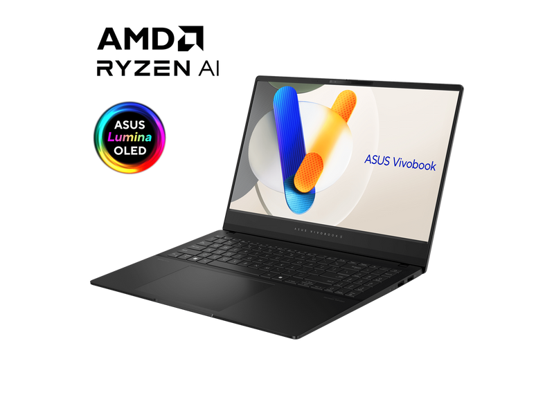 ASUS Vivobook S 15.6" 3K OLED Copilot+ PC AMD Ryzen AI 9 HX 370 32GB Memory 1TB