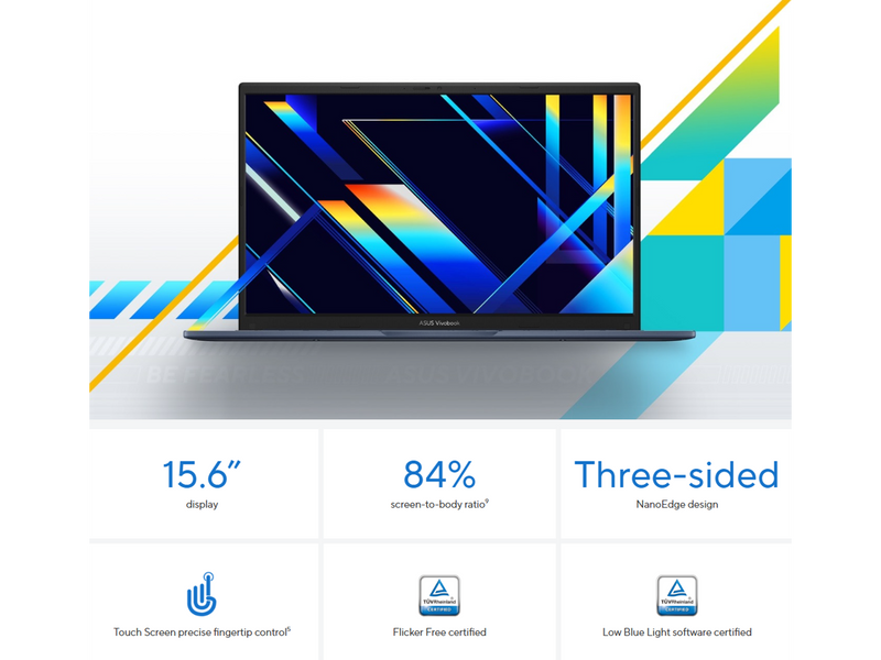 ASUS VivoBook 15.6" TouchScreen Intel Core i5-1334U 16GB Memory 512 GB SSD