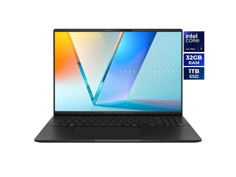 ASUS Vivobook S 16" 3K OLED Intel Core Ultra 7 255H Processor 32GB RAM 1TB SSD