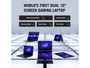 ASUS ROG Zephyrus Duo 16" Gaming Laptop - Intel Core Ultra 9 386H - NVIDIA
