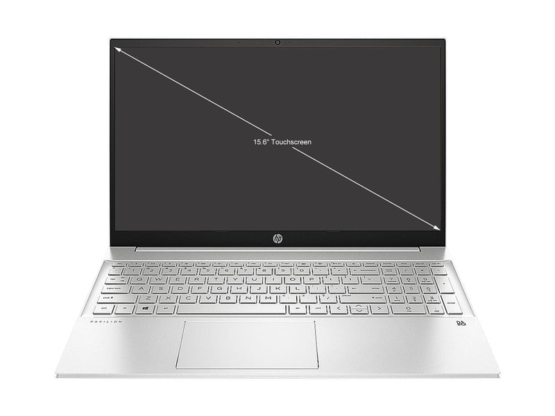 HP Pavilion 15 Laptop, AMD Ryzen 5 5500U, 8 GB RAM, 512 GB SSD, 15.6
