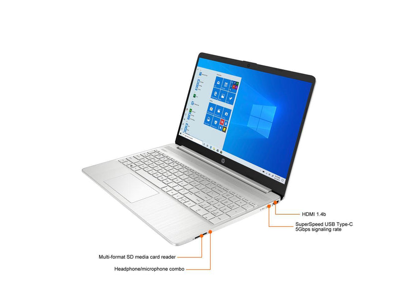 HP Laptop 15-dy2005tg Intel Pentium Gold 7505 (2.00GHz) 8GB Memory 256 GB PCIe