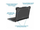 MAXCases Extreme Shell-L Chromebook Case for Asus 1100 Series 11.6" Win