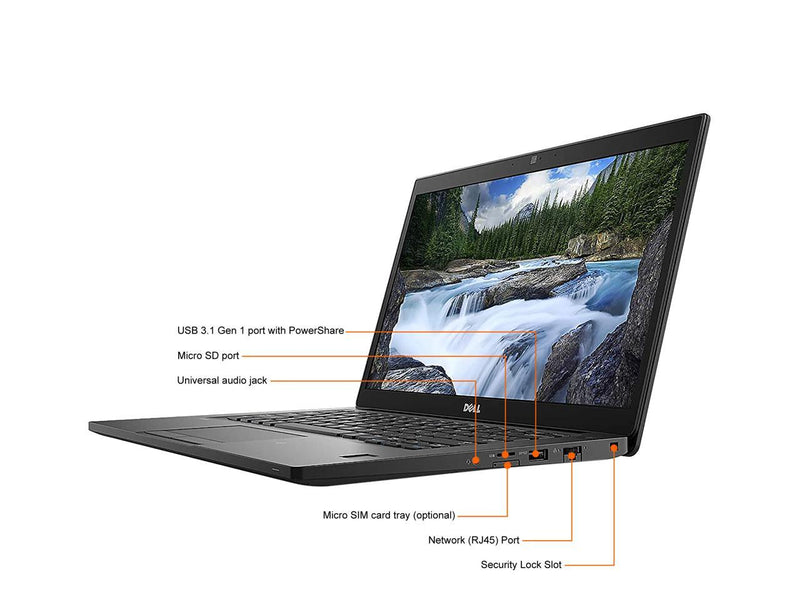 DELL Grade A Laptop Latitude Intel Core i5-8350U 16GB Memory 256 GB SSD Intel