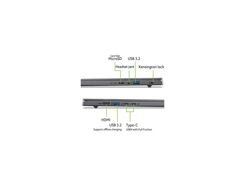 Acer Aspire 16 AI Qualcomm Snapdragon X X1-26-100 - 16GB RAM - 512GB SSD