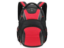 Swissdigital Black/Red Anti Bacterial Travel Backpack – 15.6? Laptop Pocket –