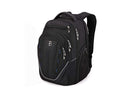 Swissdigital Black/Blue Terabyte Business Travel Backpack - 15.6? Laptop Pocket-