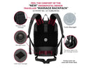 Swissdigital Grey and Black Empere USB Charging Backpack - 15.6? Laptop Pocket –