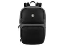 Swissdigital Grey and Black Empere USB Charging Backpack - 15.6? Laptop Pocket –