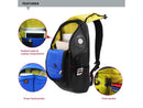 Swissdigital Black Soundbyte Bluetooth Speaker Backpack - 14? Laptop Pocket –