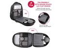 Swissdigital Black/Red TERABYTE Apple Find My Backpack, 15.6? Laptop Pocket -