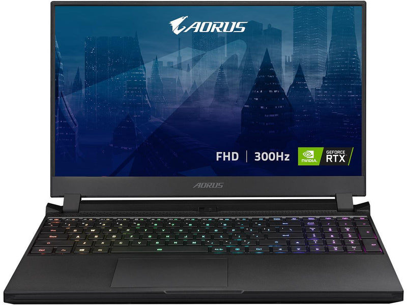 GIGABYTE AORUS 15P YD - 15.6" FHD 300Hz, Intel Core i7, NVIDIA GeForce