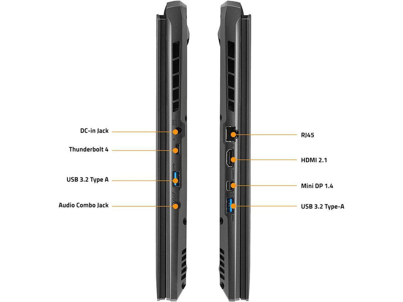 GIGABYTE AORUS 17 XE5 Gaming Laptop Intel Core i7-12700H GeForce RTX 3070 Ti