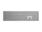 Microsoft WS2-00025 Surface Bluetooth Keyboard - Silver