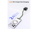 Newegg NEC10 2-in-1 Phone Wrist Strap & Charging Cable, 240W USB-C to USB-C Fast