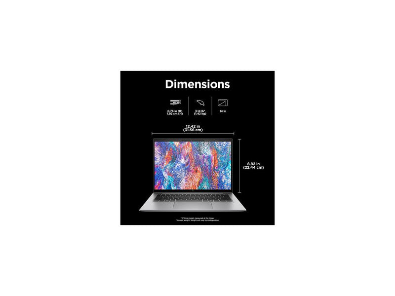 HP ZBook Firefly G11 A 14.0" Mobile Workstation AMD Ryzen 7 Pro 8840HS 16GB