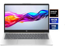 HP 14" HD Laptop AMD Ryzen 7 7730U 16GB Memory 1 TB NVMe SSD AMD Radeon Graphics