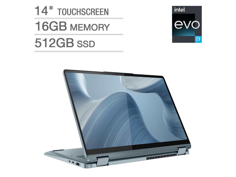 Lenovo Flex 7i 2in1 Laptop Intel Core i7-1255U (1.70GHz) 16 GB Memory 512 GB
