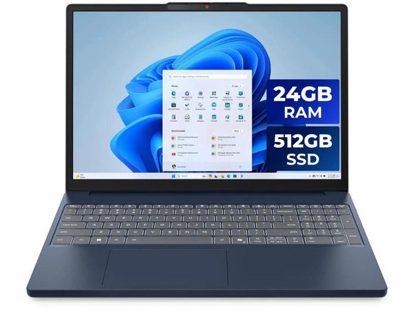 Lenovo IdeaPad Slim 3 15.3" AMD Ryzen 7 8840HS Laptop 24GB Memory 512 GB SSD AMD