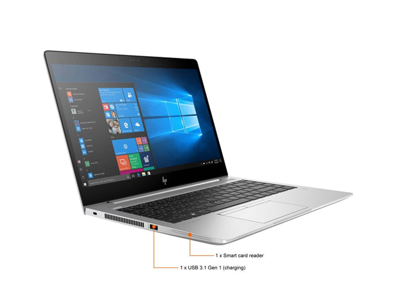 HP Laptop EliteBook 840 G5 Intel Core i7 8th Gen 8550U (1.80GHz) 16GB Memory 512