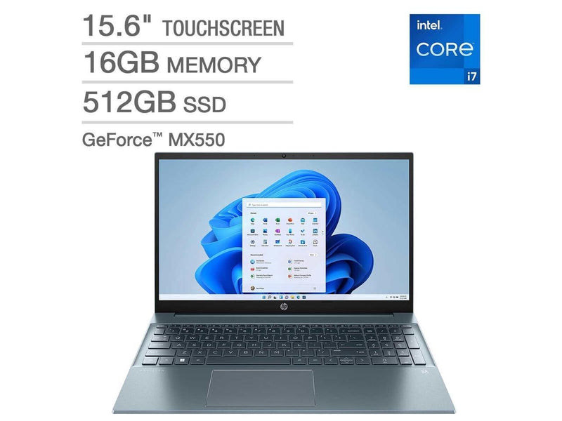 HP Pavilion Laptop Intel Core i7-1255U (1.70GHz) 16 GB Memory 512 GB PCIe SSD