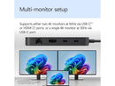Microsoft Surface USB4 Docking Station – Gigabit Ethernet - USB C to 2xUSB-C -