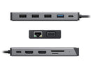 ALOGIC Space Gray DUCDDV3 Notebook Docking Station