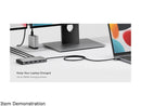 ALOGIC Space Gray DUCDDV3 Notebook Docking Station