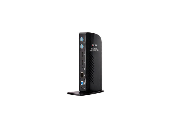 Club3D Black CSV-1460 USB 3.0 Dual Display 4K60Hz Docking Station