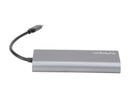 StarTech.com USB C Multiport Adapter - USB-C Travel Dock to 4K HDMI, 3 x USB 3.0