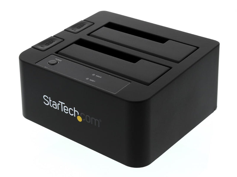 StarTech.com SDOCK2U33EB 2.5" & 3.5" Black SATA III Notebook Docking Station