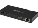 StarTech.com USB3SMDOCKHV Travel Docking Station for Laptops - HDMI or VGA - USB