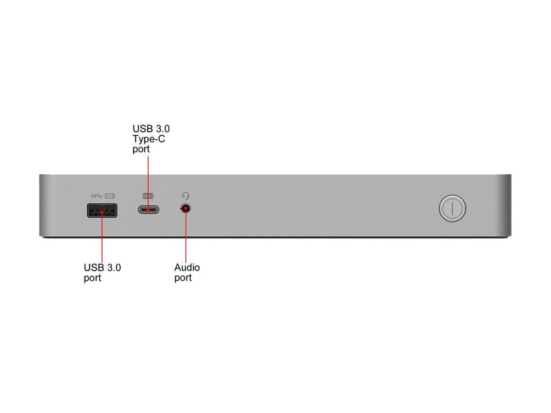 StarTech.com Black & Space Gray DK30C2DPPD Dual 4K Universal Laptop Docking