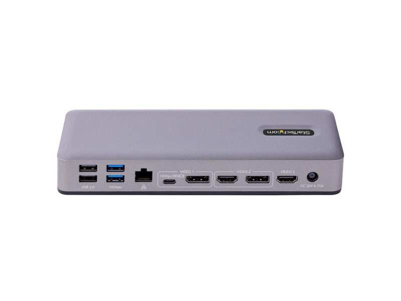 StarTech.com USB-C Docking Station - Multi Monitor HDMI/DP/DP Alt Mode USB-C
