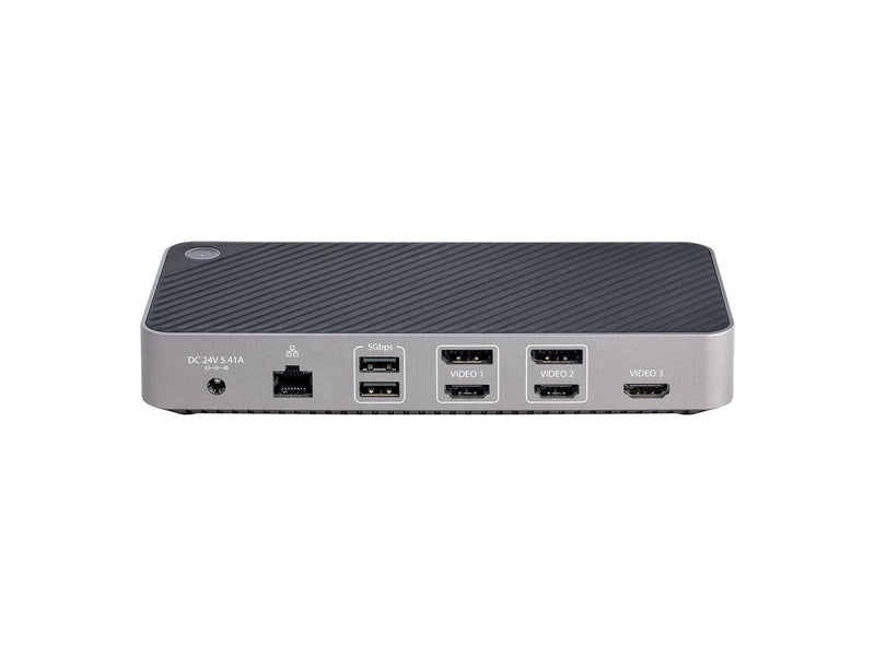 StarTech.com USB-C Triple Monitor Docking Station - Triple 4K HDMI/DP USB-C Dock